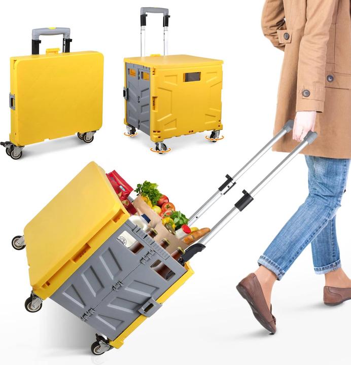 Actual product image Acelectronic Shopping Trolley Foldable