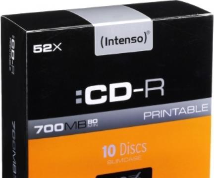 Produktbild Intenso CD-R 700MB/80min (10 x)