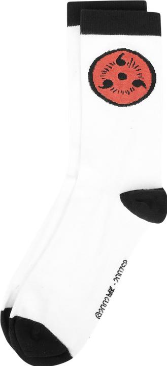 Actual product image Difuzed Naruto Shippuden - Socks 3-pack Sasuke Symbol 39-42 (pack of 3, 39 - 42)