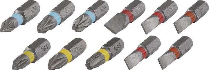 Actual product image wolfcraft wolfcraft 1 Bit Set Solid 7-piece SL, PH, PZ (25mm)