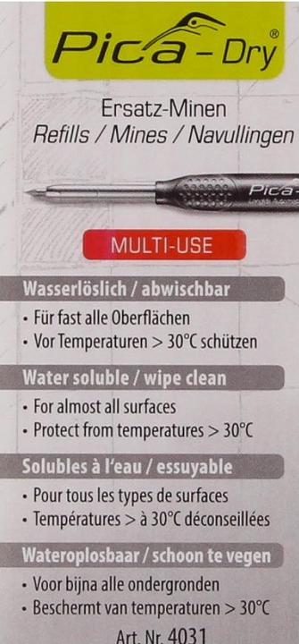 Image du produit Pica Ersatzminen (Recharger, Rouge, 2.80 mm)