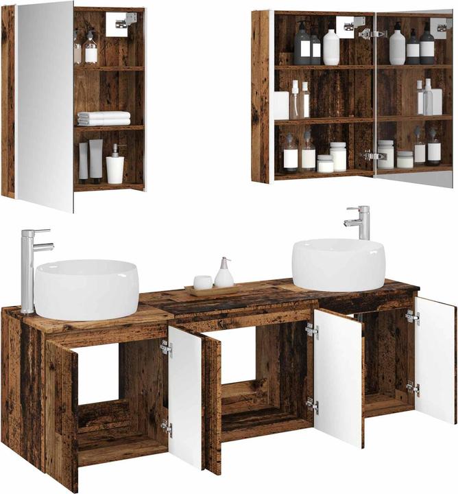 Produktbild vidaXL Badezimmerschrank-Set