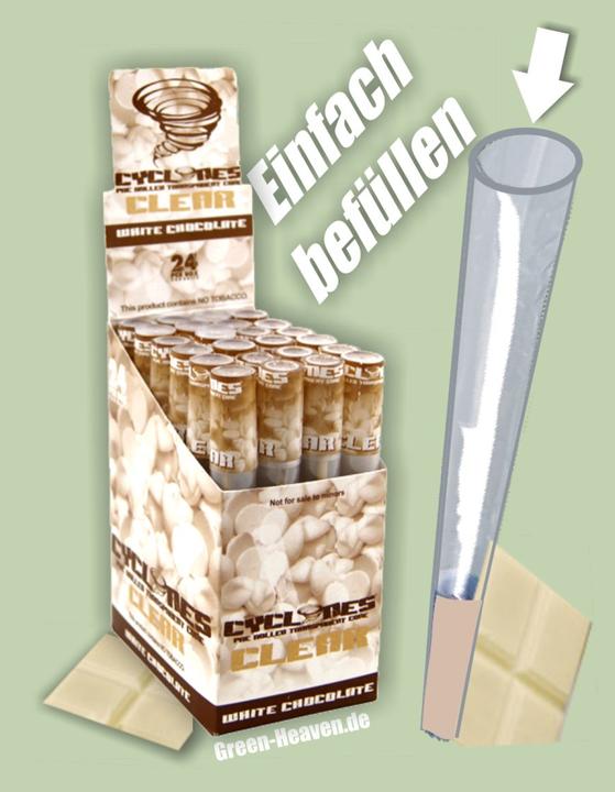 Actual product image Tamar Blunt Clear with White Chocolate filter 1 pc.