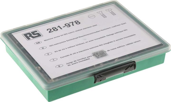 Produktbild RS PRO ISO Schrauben Muttern rostfrei (3168 Schrauben pro Stück)