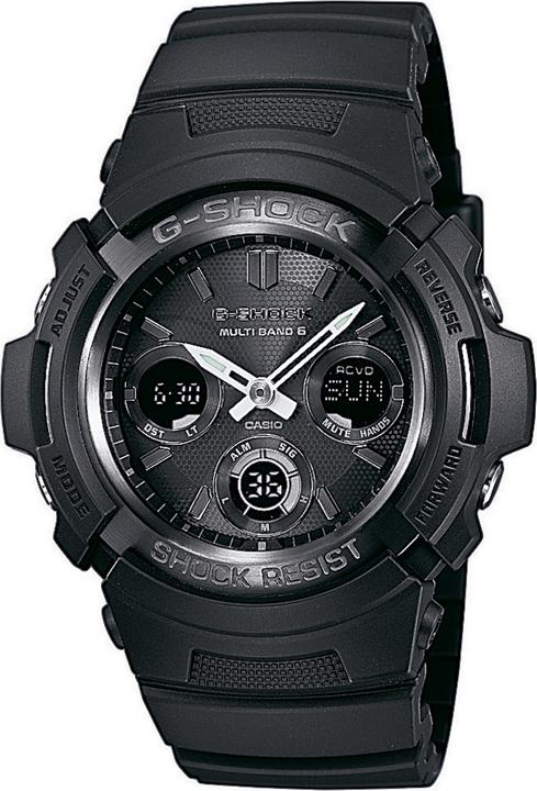 Actual product image Casio Collection - AWG-M100B-1AER (Chronograph, 46 mm)
