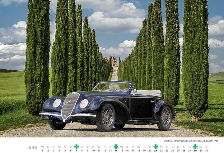 Produktbild Alfa Romeo Kalender 2026 (47,5 x 33 cm)