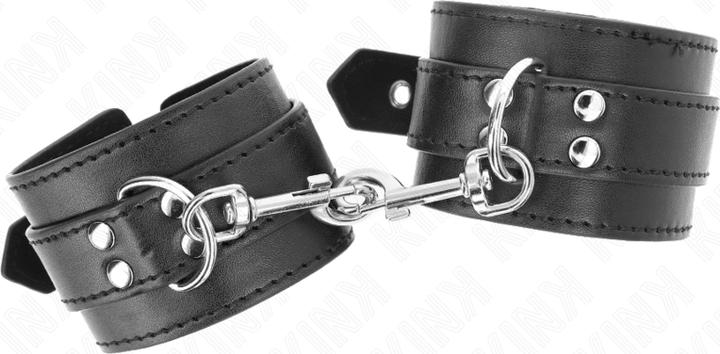 Actual product image Kink Wrist Cuffs With Rivets 35 X 6 cm