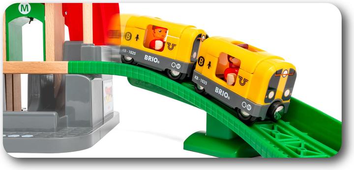 Actual product image Brio Large City Train Station Set