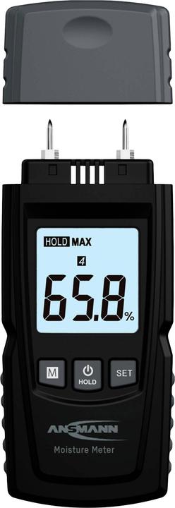 Ansmann Materialfeuchtemessgerät Messbereich Baufeuchtigkeit (Bereich) 0 bis 1
