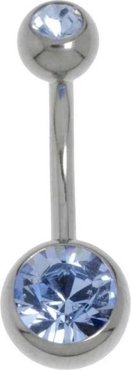 Image du produit Bijouteria Piercing nombril (Cristallin, Titane)
