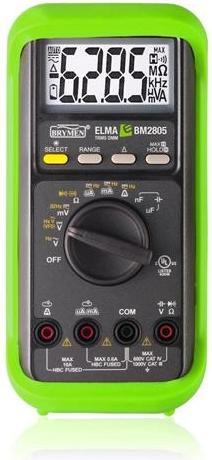 Actual product image Elma Instruments Multimeter BM2805, sand RMS