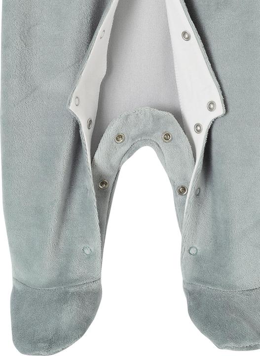 Actual product image Vertbaudet 3-pack baby velvet romper BASIC (56)