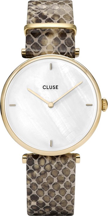 Actual product image Cluse Triomphe Gold Python (Analogue wristwatch, 33 mm)