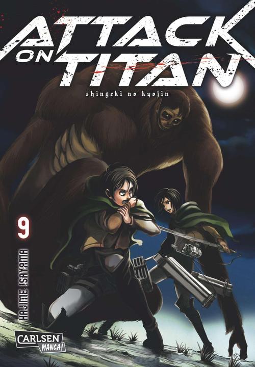 Produktbild Attack on Titan, Band 9 (Deutsch, Hajime Isayama, 2015)