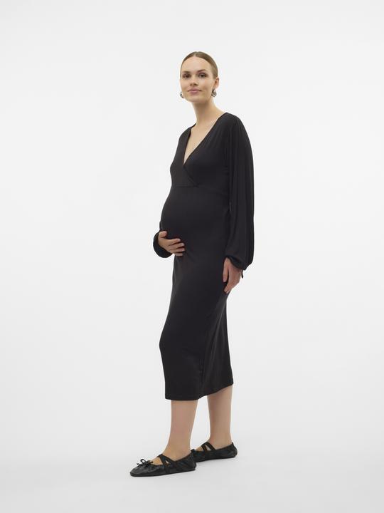 Image du produit Mamalicious Coupe normale Col en V Robe midi (S)
