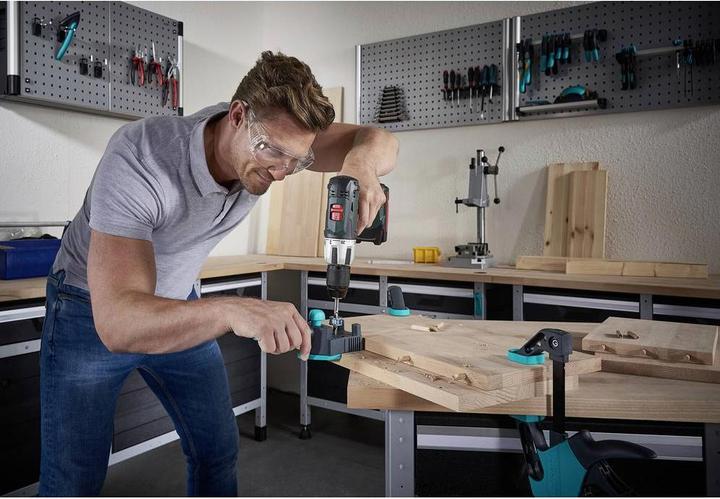 Produktbild wolfcraft Meisterdübler - Dübellehre für Holzverbindungen (1 Stk.)