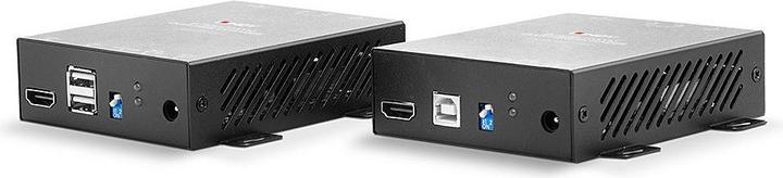 Actual product image Lindy HDMI Fibre Optic & USB KVM Extender