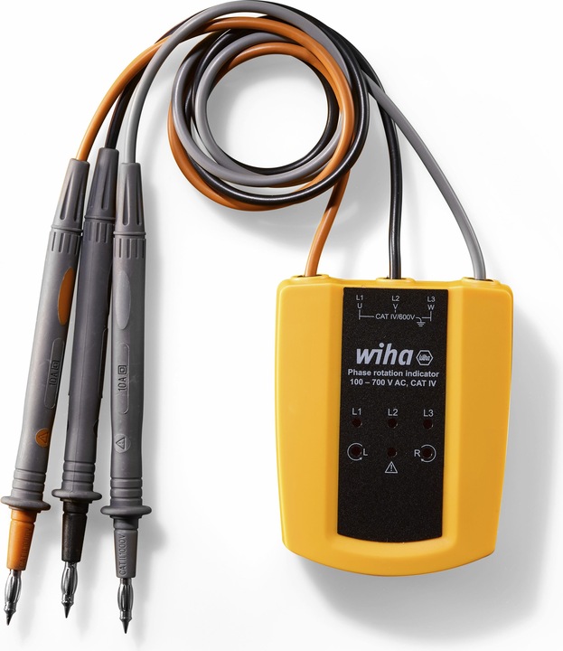Produktbild Wiha Drehfeldrichtungsanzeiger (CAT III 1000V, CAT IV 600V)