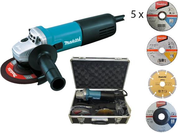 Immagine prodotto Makita 9558HNRGK4 (125 mm)