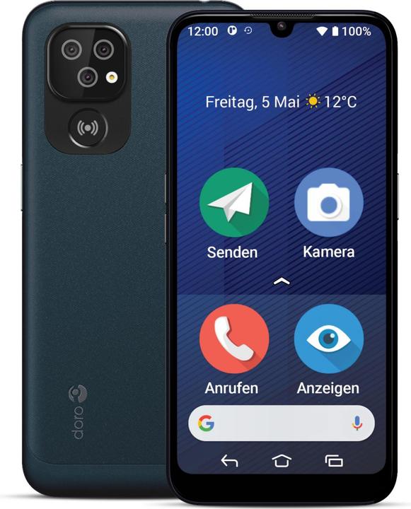 Produktbild Doro 8200 (64 GB, Schwarz, 6.10", Single SIM, 4G)