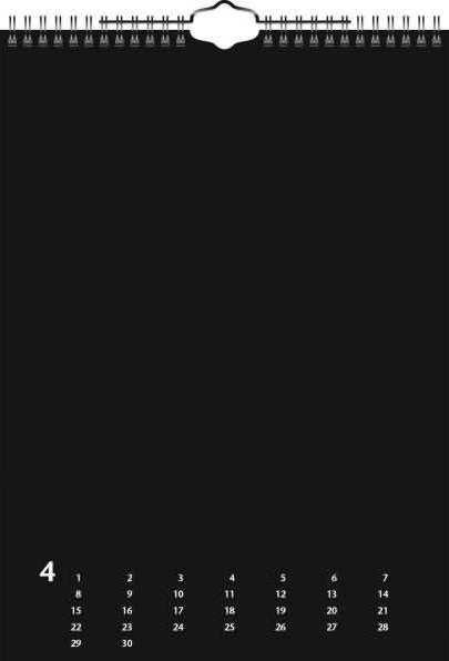 Actual product image Heyda Permanent calendar A4 silver (A4)