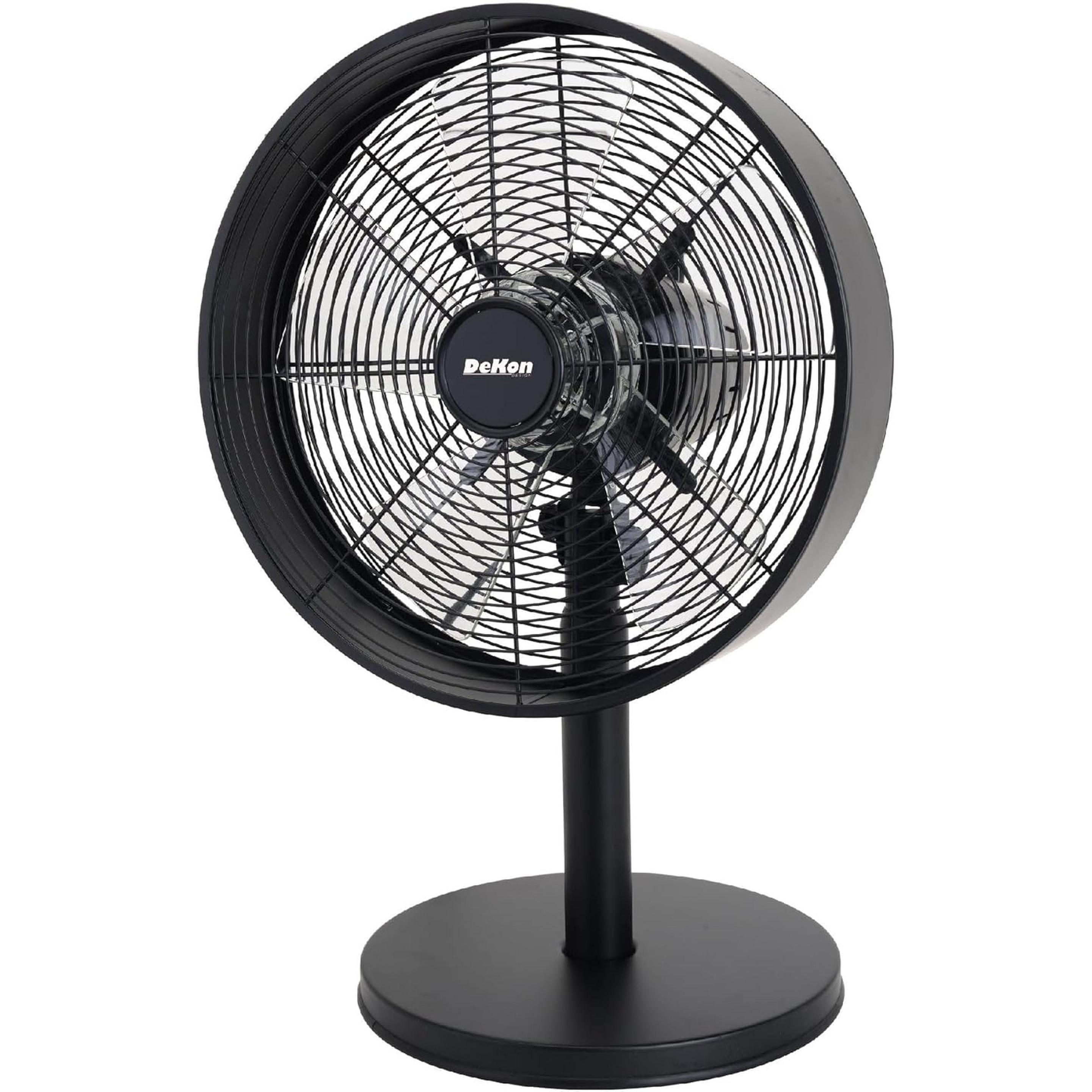 Deko Tischventilator, Ventilator, Schwarz