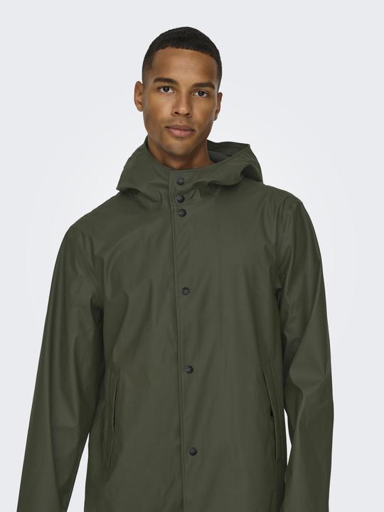Produktbild Only & Sons Onsluca Rain Coat Otw (L)