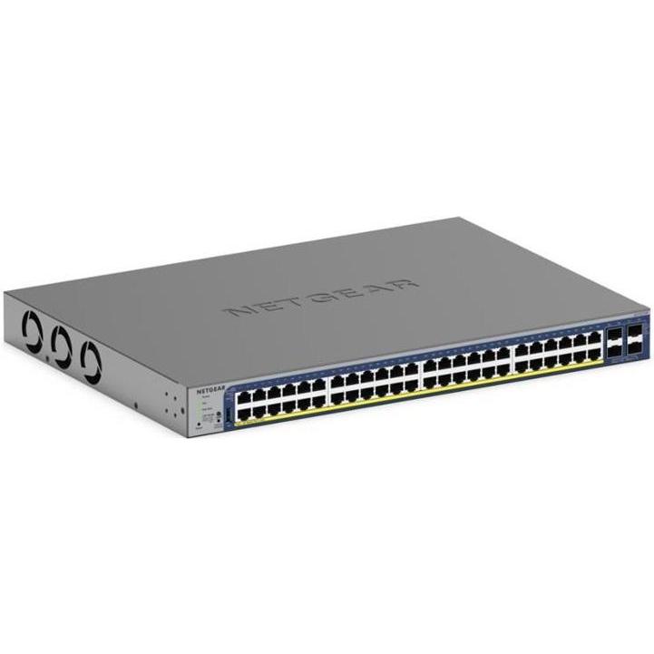 Netgear 48 Port Gigabit Smart Switch, 640W PoE++ (52 Ports), Netzwerk Switch