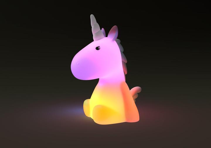 Image du produit Dhink Medium Nightlight Unicorn Soft Touch Rechargeable