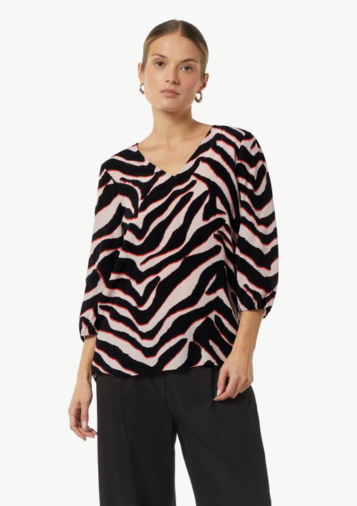 Immagine prodotto Comma Bluse Crêpe-Bluse mit kurzen Ballonärmeln (42)