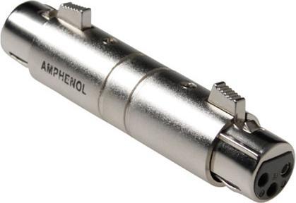 Immagine prodotto Amphenol Adattatore XLR 3 poli femmina a femmina