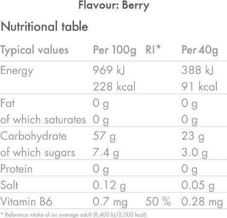 Valori nutrizionali e ingredienti High5 Scatola di gel energetico (20 pz., 800 g)