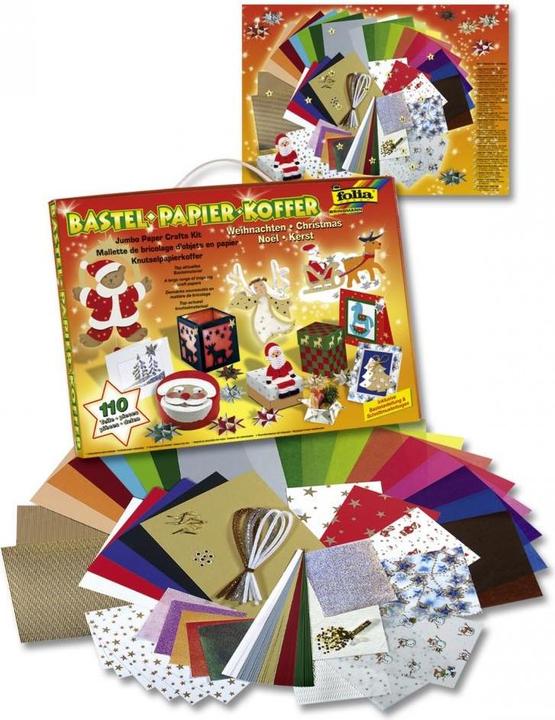 Produktbild Folia Bastelkoffer Weihnachten