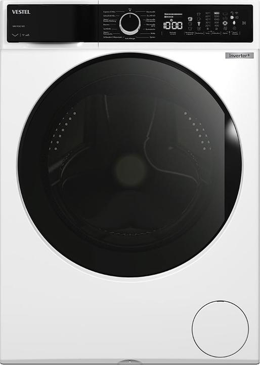 Vestel Waschmaschine WMI99342 WIFI 9kg/1400Umin wh A (Speditionsversand) (9 kg, Links)