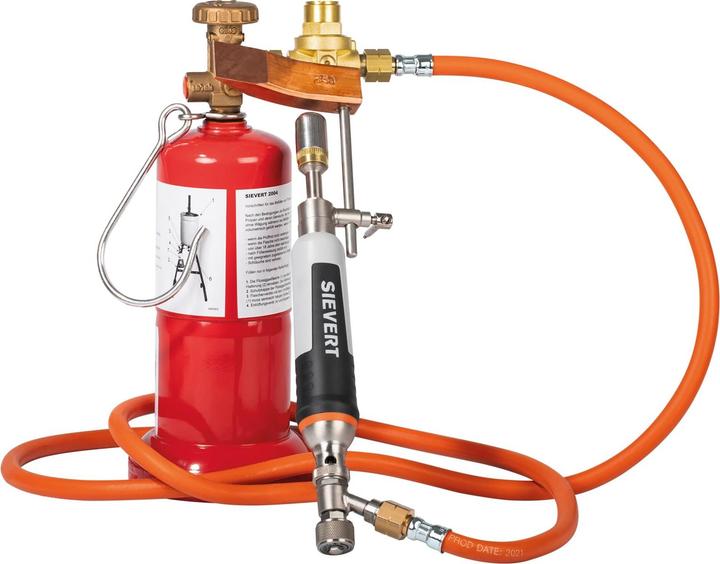 Sievert PRO 95 Titanium Weichötanlage, Kupferstück hammerform, 3/8" LH