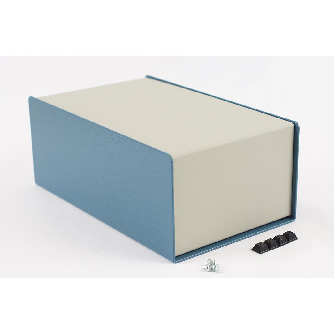 Hammond Pult-Gehäuse (Gehäuse), Elektronikzubehör + Gehäuse, Beige, Blau