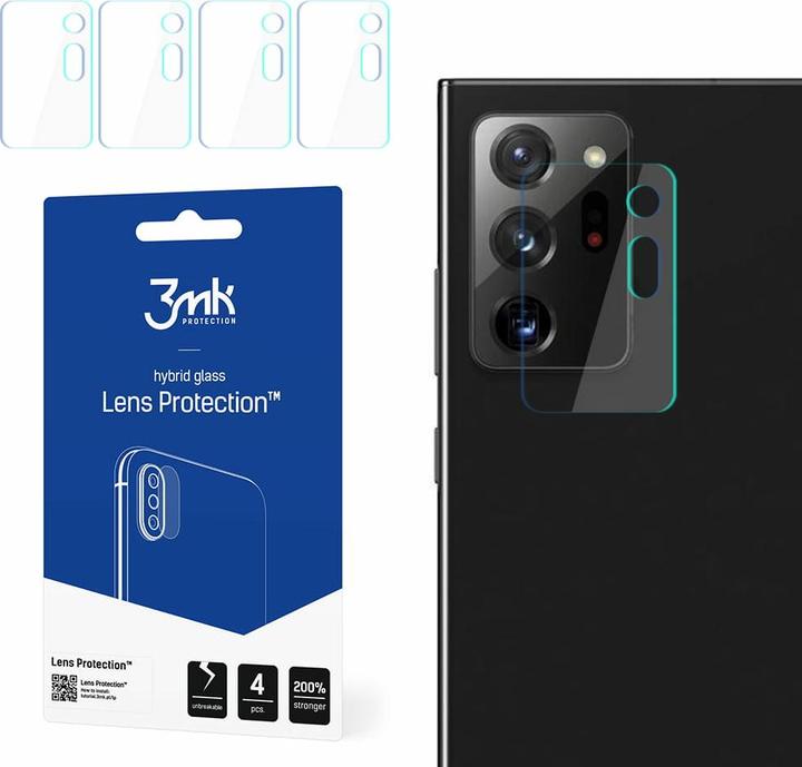Actual product image 3MK hybrid glass Lens Protection for Samsung Galaxy Note 20 Ultra (1 pcs., Samsung Galaxy Note 20 Ultra)