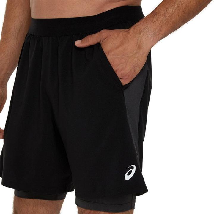 Image du produit ASICS Performance Short Road 2N1 7IN pour hommes (S)