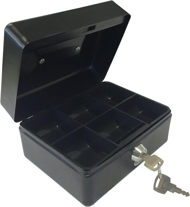 Actual product image Yale YCB/070/BB2 Cash box (W x H x D) 300 x 90 x 240 mm Black