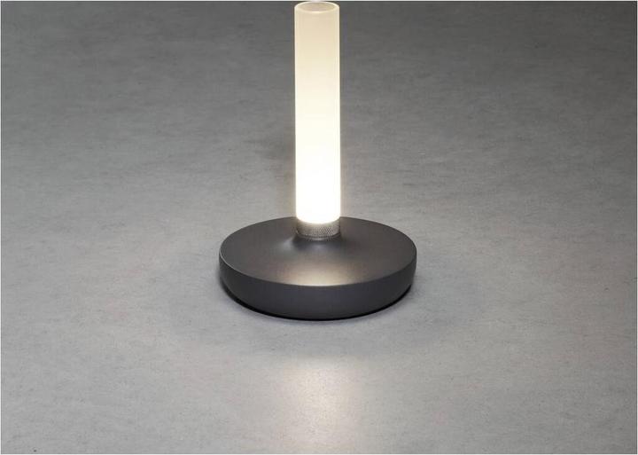 Produktbild Konstsmide Akku-LED Biarritz dunkelgrau Indoor/Outdoor 7827-373