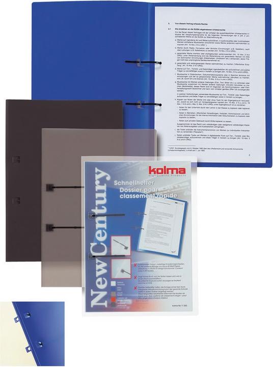 Image du produit Kolma Dossier rapide A4 2 volets anthracite (A4, 1x)