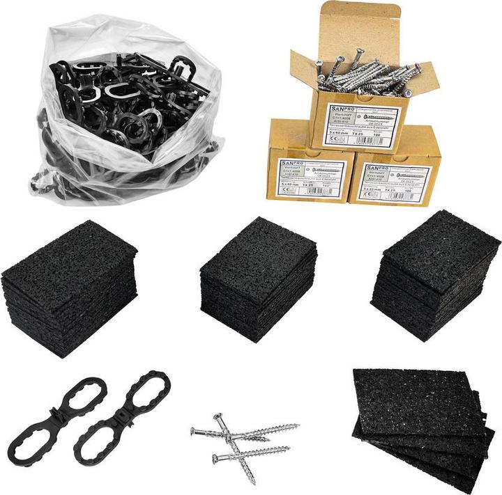Actual product image Sanpro Decking kit for 6m² without pedestals, without accessories (300 x)