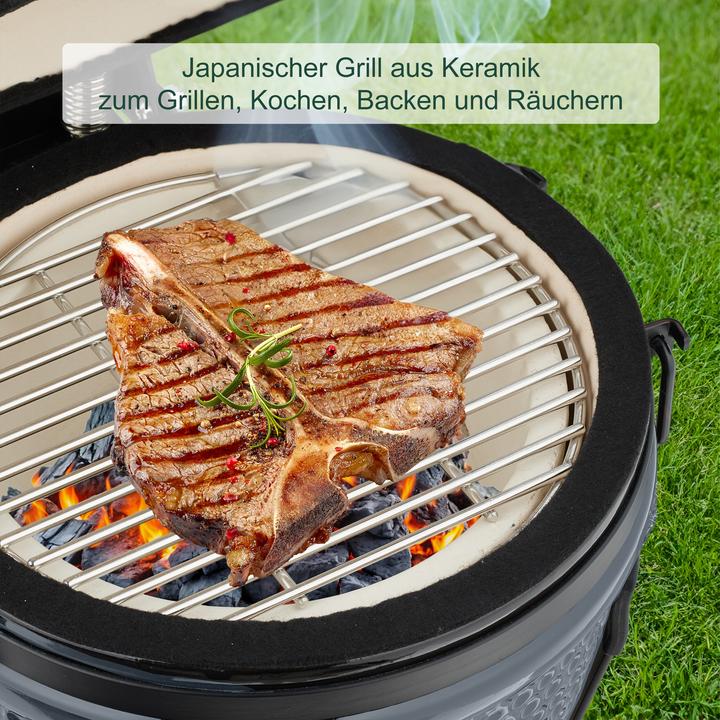 Actual product image Relaxdays Kamado-Grill (260 mm)