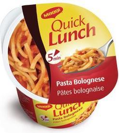 Produktbild Maggi Quick Lunch Pasta Bolognese (60 g)