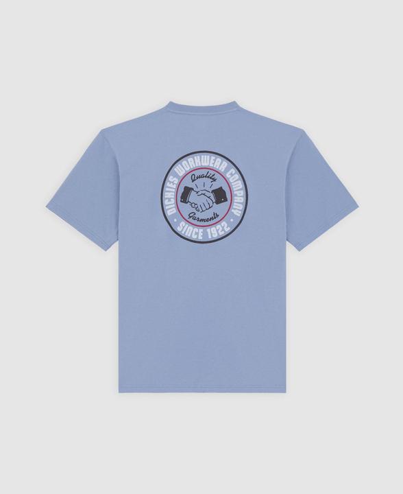 Image du produit Dickies Circle Logo Ss Tee Country Blue (L)