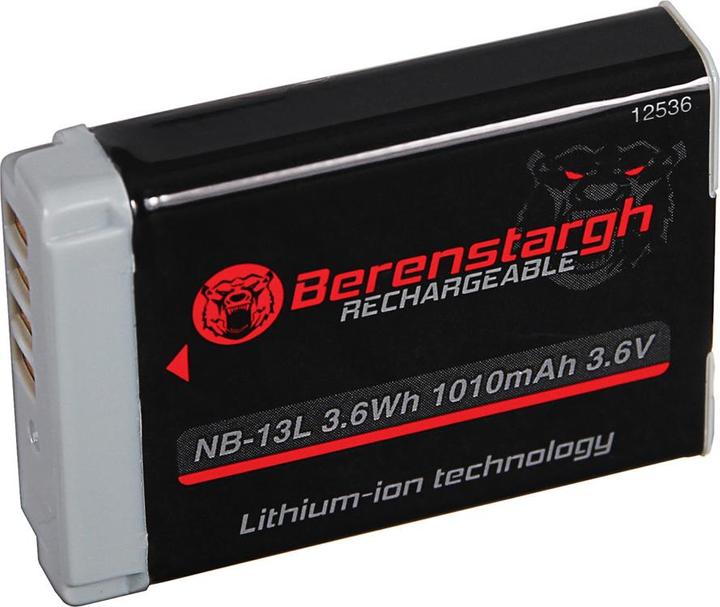 Actual product image Berenstargh Battery f. Canon NB-13L