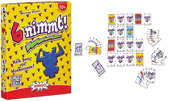 Actual product image Amigo 6 takes! (German, 2 - 10 Players)