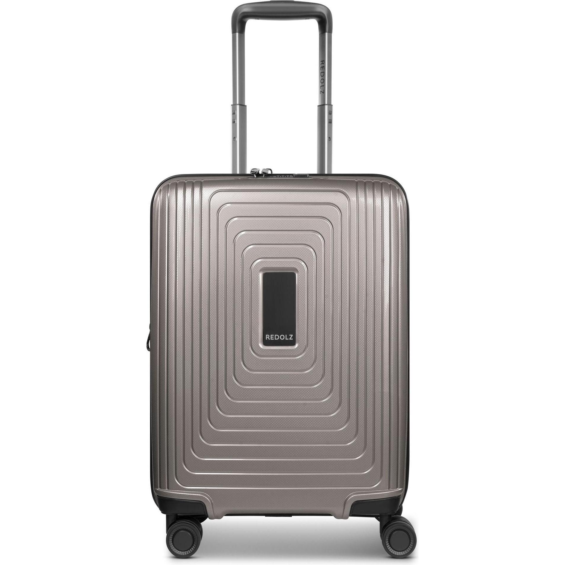Redolz, Koffer, Essentials 14, Grau, (46 l, Handgepäck (bis 50l))