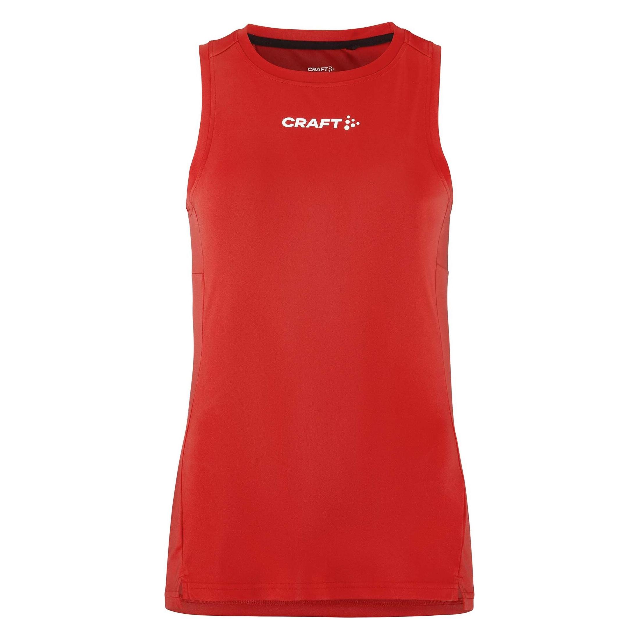 Craft, Damen, Sportshirt, Rush 2.0 Singlet W (Xl), Rot, Xl