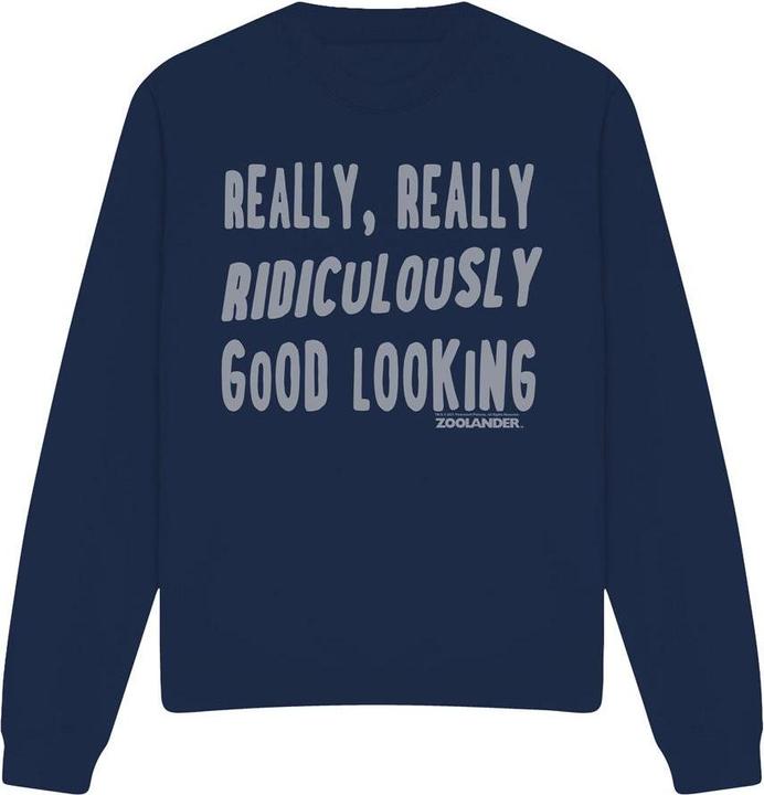 Actual product image Zoolander Unisex Adult Derek Sweatshirt (XXL)